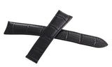 Raymond Weil Men's 20mm x 16mm Black Leather Band Watch Band V2.18