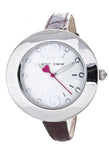 Betsey Johnson Brown Skinny Strap Watch BJ00442-01