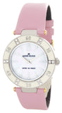 Anne Klein Women's 10/9417 Mother of Pearl Dial Pink Leather Strap Watch