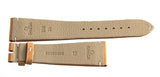 Omega 21mm x 16mm Beige Leather Watch Band Strap CUZ014662 GIA 65