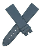 Chopard 20mm x 18mm Blue Genuine Leather Watch Band Strap 105/70