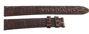 Genuine Chopard 16mm x 14mm Brown Alligator Watch Band Strap 080