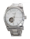 Fossil ME3014 Silver Dial Stainless Steel Mechanical Men's Watch