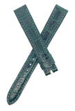 Chopard 13mm x 12mm Green Alligator Women's Watch Band Strap 13S