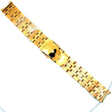 Joe Rodeo 22mm Gold-tone Stainless Steel Watch Band Strap