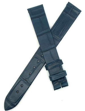 Longines 13mm x 12mm Navy Blue Watch Band Strap L682155061