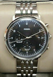 Fossil Chase Timer Chronograph Smoke Stainless Steel Watch FS5489