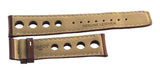 Tissot 20mm x 18mm Brown Leather Watch Band Strap