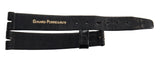 Girard Perregaux 16mm x 14mm Black Shiny Alligator Leather Watch Band