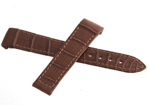 Genuine Chopard 19mm x 16mm Brown Alligator Watch Band Strap 115