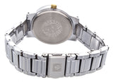 Anne Klein Women's Silver Tone Crystal Bezel Quartz Watch AK/1701SVTT