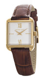 Michael Kors Women's White Dial Brown Leather Watch MK2760