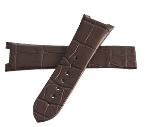 Omega 24mm x 18mm Brown Leather Watch Band Strap CUZ011247 JIA