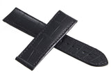 Girard Perregaux 22mm x 20mm Black Leather Watch Band