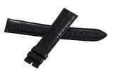 Dior Homme 19mm x 17mm Black Alligator Watch Strap Band