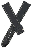 Montblanc Men's 19mm x 17mm Black Leather Watch Band FDE