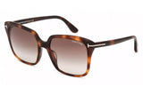 TOM FORD TF0788-53F-56 Sunglasses Blonde Havana Frame Gradient Brown
