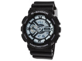 Casio G-Shock Digital Analog Black Sports Watch GA110BW-1A