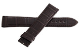 Genuine Arnold & Son 22mm x 20mm Brown Alligator Leather Watch Band Strap