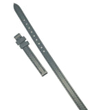 Bvlgari Women's 10mm x 9mm Black Leather Watch Band 100155497(M)