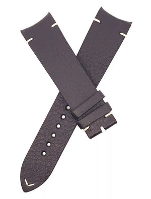 Bremont 20mm x 18mm Brown Genuine Leather Men's Watch Band Strap