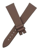 PIAGET Women's 18mm x 14mm Brown Satin Leather Watch Band Strap FBD