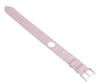 Pequignet Sorella Women's 20mm Pink Alligator Leather Watch Band Strap
