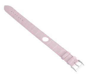 Pequignet Sorella Women's 20mm Pink Alligator Leather Watch Band Strap