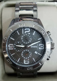 Fossil BQ1626 Grey Dial Gunmetal Stainless Steel Chronograph Men's Watch