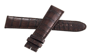 Montblanc Men's 21mm x 18mm Brown Alligator Leather Watch Band Strap PXE