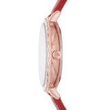 Kate Spade KSW1565 Morningside White Dial Red Leather Strap Women's Watch