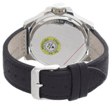 Tommy Hilfiger Mens Grey Dial Black leather Strap Watch 1790843