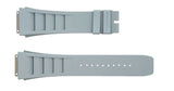 Richard Mille 19mm x 18mm Gray Rubber Watch Band Strap 02L OEM Genuine