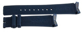 Authentic Corum 21mm x 18mm Dark Blue Rubber Watch Band Strap NEW