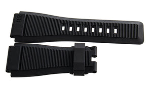 Bell & Ross 24mm x 24mm Black Rubber Replacement Strap