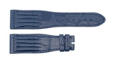 Chopard 24mm x 18mm Dark Navy Blue Alligator Watch Band Strap B0201-0623