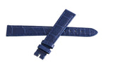 Chopard 14mm x 12mm Blue Alligator Watch Band Strap 105/70