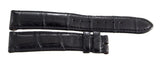 Chronoswiss 18mm x 16mm Black Leather Watch Band Strap