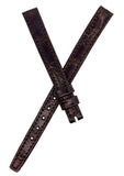 Girard Perregaux 9mm x 8mm Brown Leather Watch Band