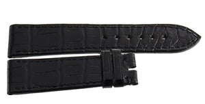 Genuine Chopard 20mm x 18mm Black Alligator Watch Band Strap 105 B0200-0362