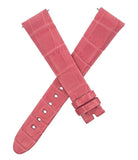 Montblanc Men's 18mm x 14mm Pink Alligator Leather Women's Watch Band FSH