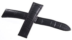 Raymond Weil Men's 20mm x 16mm Black Alligator Leather Watch Band Strap V2.16