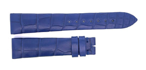 Dior Women's 17mm x 14mm Blue Alligator Leather Watch Band Strap 12040 N3N2A