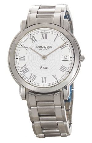 Raymond Weil Men's Saxo Stainless Steel White Dial Quartz Watch