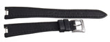 Raymond Weil Geneve V1.16 15mm Black Fabric Watch Band Strap W/ Silver Buckle