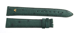 Maurice Lacroix 18mm x 16mm Green Leather Watch Band Strap