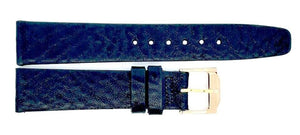 Movado  16mm Black Gold Buckle Watch Band Strap Short