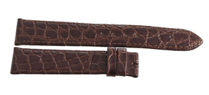 Tissot 18mm x 16mm Brown Alligator Leather Band Strap