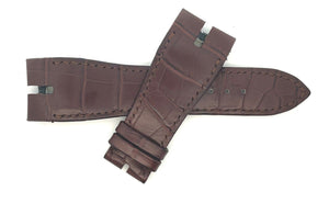 Genuine Roger Dubuis 27mm x 21mm Brown Alligator Leather Watch Band C EXQUA STD