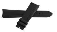Greubel Forsey 22mm x 18mm Black Rubber Watch Band Strap